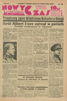 Nowy Czas. R.4, nr 50 (19 lutego 1934)