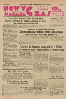 Nowy Czas. R.4, nr 52 (21 lutego 1934)
