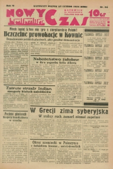 Nowy Czas. R.4, nr 54 (23 lutego 1934)