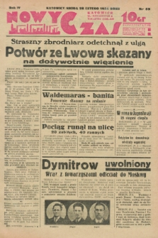 Nowy Czas. R.4, nr 59 (28 lutego 1934)