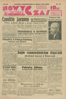 Nowy Czas. R.4, nr 71 (12 marca 1934)