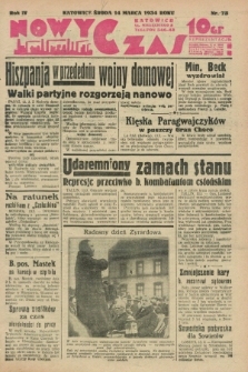 Nowy Czas. R.4, nr 73 (14 marca 1934)