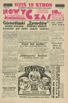 Nowy Czas. R.4, nr 77 (18 marca 1934)