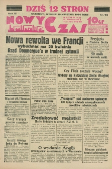 Nowy Czas. R.4, nr 98 (10 kwietnia 1934)