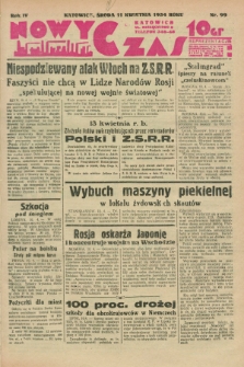 Nowy Czas. R.4, nr 99 (11 kwietnia 1934)