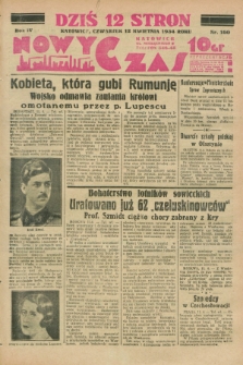 Nowy Czas. R.4, nr 100 (12 kwietnia 1934)
