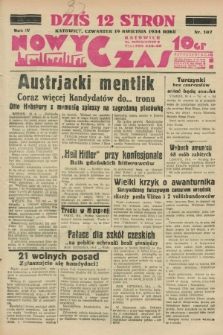 Nowy Czas. R.4, nr 107 (19 kwietnia 1934)