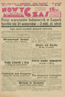 Nowy Czas. R.4, nr 109 (21 kwietnia 1934)