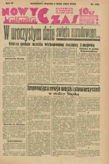 Nowy Czas. R.4, nr 122 (4 maja 1934)