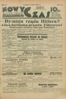 Nowy Czas. R.4, nr 173 (10 lipca 1934)