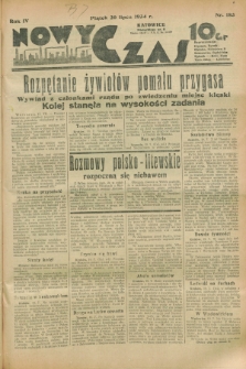 Nowy Czas. R.4, nr 183 (20 lipca 1934)