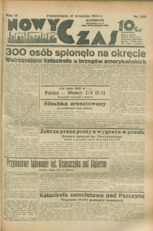 Nowy Czas. R.4, nr 235 (10 września 1934)