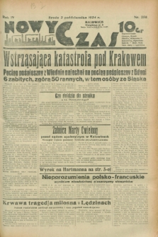 Nowy Czas. R.4, nr 258 (3 października 1934)