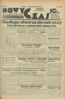 Nowy Czas. R.4, nr 260 (5 października 1934)