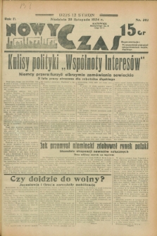 Nowy Czas. R.4, nr 303 (25 listopada 1934)
