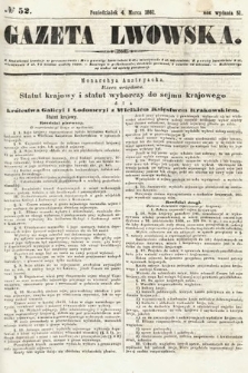 Gazeta Lwowska. 1861, nr 52