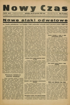 Nowy Czas. R.2, nr 94 (30 września 1940)