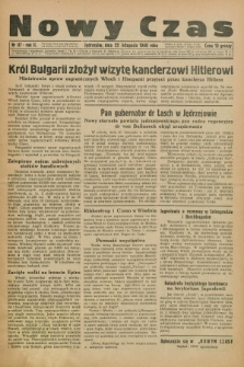 Nowy Czas. R.2, nr 117 (22 listopada 1940)