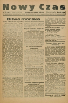 Nowy Czas. R.2, nr 121 (1 grudnia 1940)