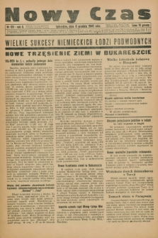 Nowy Czas. R.2, nr 123 (6 grudnia 1940)