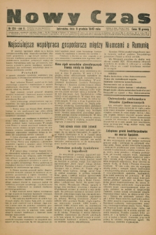 Nowy Czas. R.2, nr 124 (8 grudnia 1940)