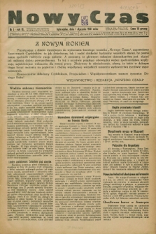 Nowy Czas. R.3, nr 1 (1 stycznia 1941)