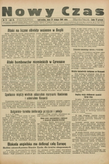 Nowy Czas. R.3, nr 21 (21 lutego 1941)