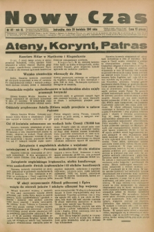 Nowy Czas. R.3, nr 49 (29 kwietnia 1941)
