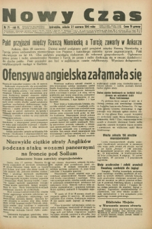 Nowy Czas. R.3, nr 71 (21 czerwca 1941)