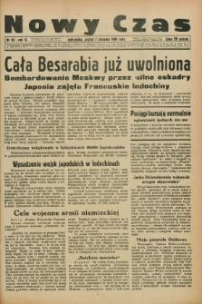 Nowy Czas. R.3, nr 89 (1 sierpnia 1941)