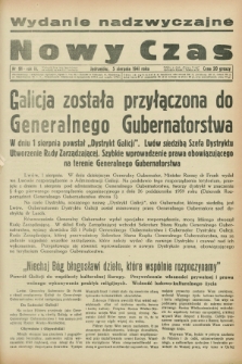 Nowy Czas. R.3, nr 91 (5 sierpnia 1941)