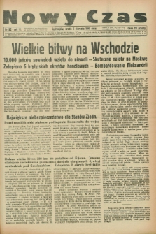 Nowy Czas. R.3, nr 92 (6 sierpnia 1941)