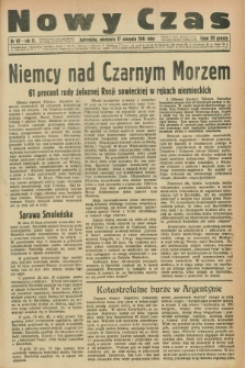 Nowy Czas. R.3, nr 97 (17 sierpnia 1941)