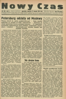 Nowy Czas. R.3, nr 103 (31 sierpnia 1941)