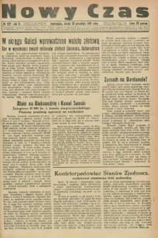 Nowy Czas. R.3, nr 107 (10 września 1941)