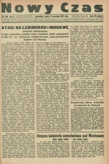 Nowy Czas. R.3, nr 108 (12 września 1941)