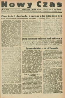 Nowy Czas. R.3, nr 110 (17 września 1941)
