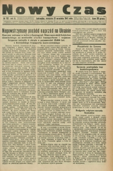 Nowy Czas. R.3, nr 112 (21 września 1941)