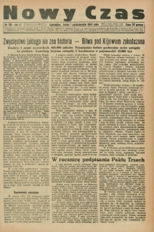 Nowy Czas. R.3, nr 116 (1 października 1941)