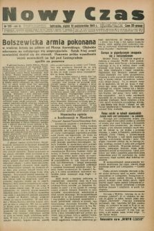 Nowy Czas. R.3, nr 120 (10 października 1941)