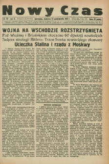 Nowy Czas. R.3, nr 121 (12 października 1941)