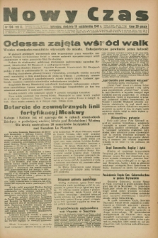 Nowy Czas. R.3, nr 124 (19 października 1941)