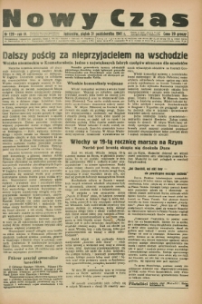 Nowy Czas. R.3, nr 129 (31 października 1941)