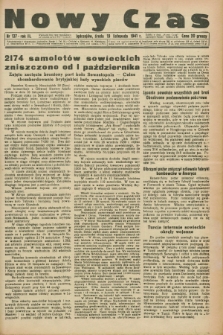 Nowy Czas. R.3, nr 137 (19 listopada 1941)