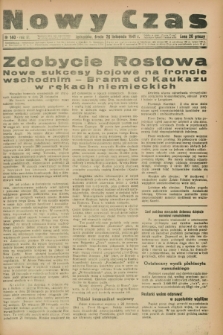 Nowy Czas. R.3, nr 140 (26 listopada 1941)
