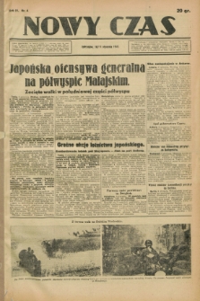 Nowy Czas. R.4, nr 4 (10/11 stycznia 1942)