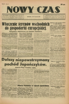 Nowy Czas. R.4, nr 7 (17/18 stycznia 1942)