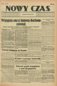 Nowy Czas. R.4, nr 12 (29/30 stycznia 1942)