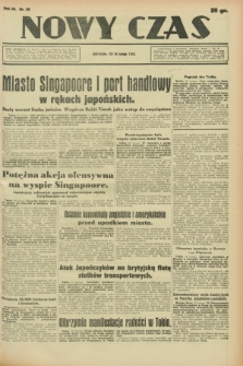 Nowy Czas. R.4, nr 19 (15/16 lutego 1942)