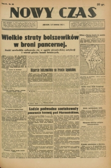 Nowy Czas. R.4, nr 39 (2/3 kwietnia1942)